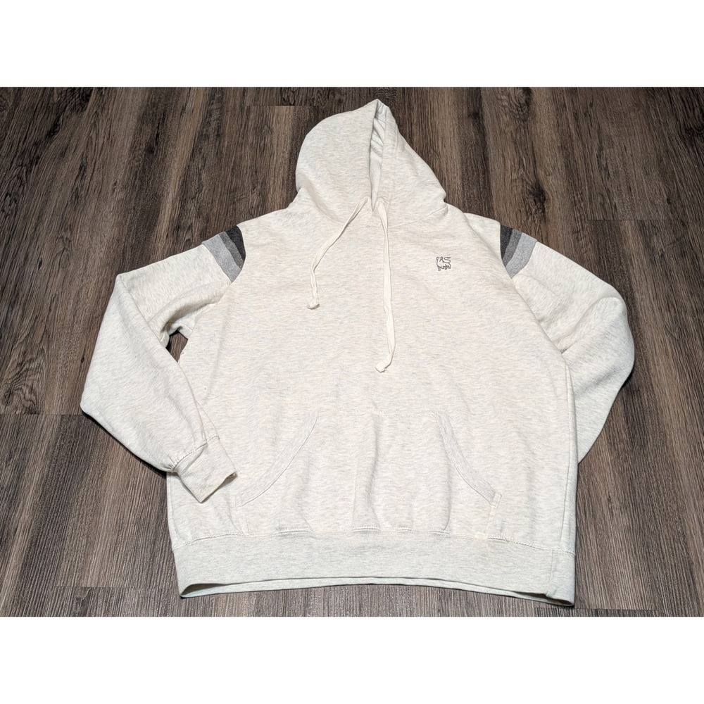 VTG MV Sport Hoodie Merrill Lynch Stock Exchange Bull‎ Logo Mens XL